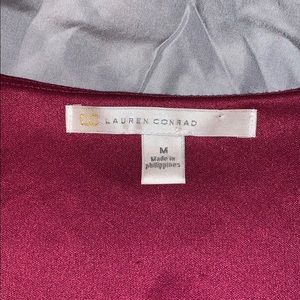 LC Lauren Conrad Dresses - Women’s Lauren Conrad Maroon Skater Dress LC Lauren Conrad Dresses - Women’s Lauren Conrad Maroon Skater Dress